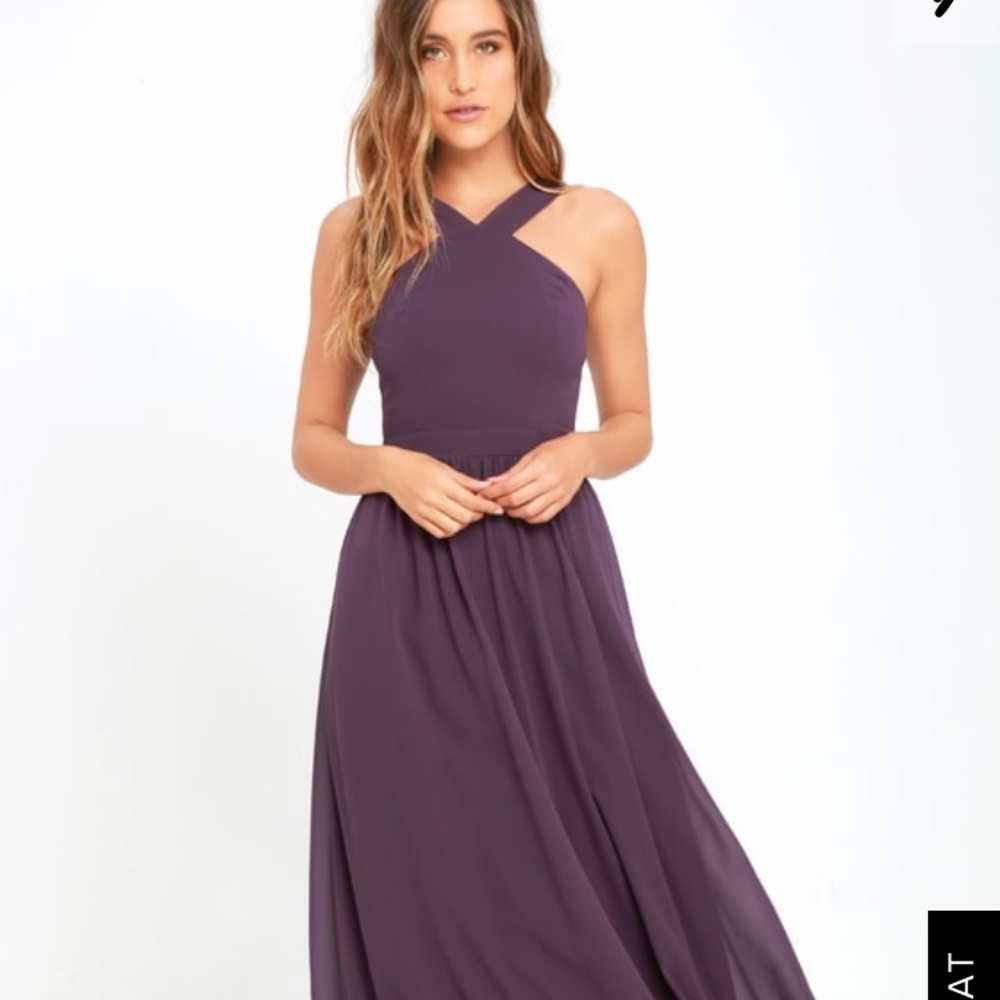 Lulu’s purple dress